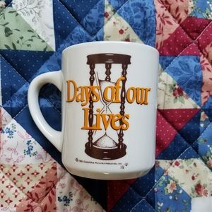 Vintage 1983 "Days of Our Lives" Ceramic Mug